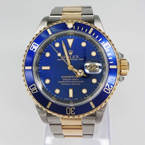 ROLEX SUBMARINER  DATE　サブマリーナー　デイト ブルー メンズ