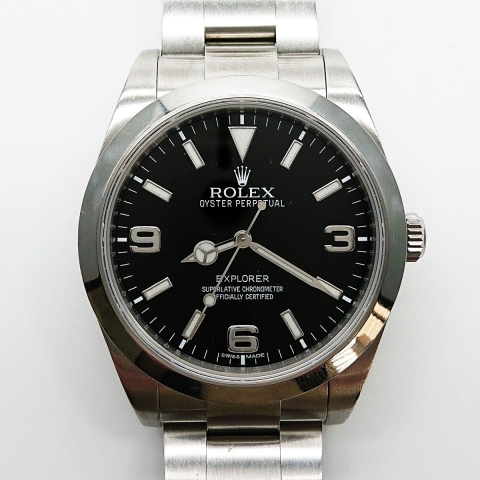ROLEX EXPLOREI　エクスプローラー1 ブラック メンズ