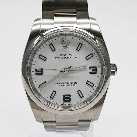 ROLEX OYSTER PERPETUAL　オイスターパーペチュアル ホワイト