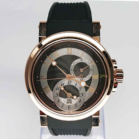Breguet マリーン GMT グレー メンズ