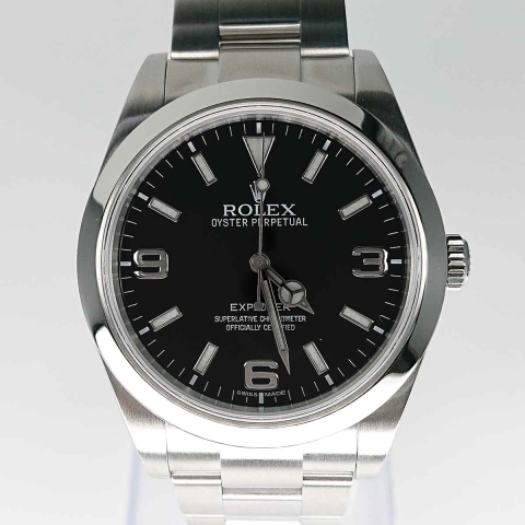 ROLEX EXPLORERI　エクスプローラー1 ブラック メンズ