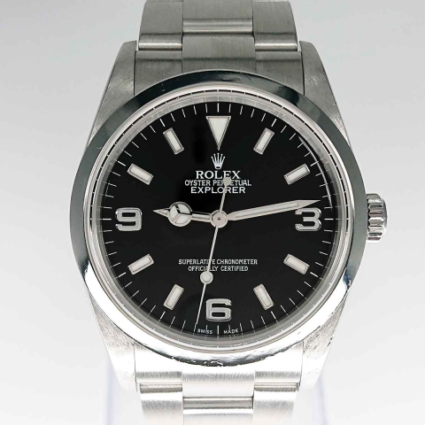 ROLEX EXPLOREI　エクスプローラー1 ブラック メンズ
