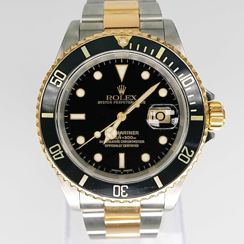ROLEX SUBMARINER  DATE　サブマリーナー　デイト ブラック メンズ