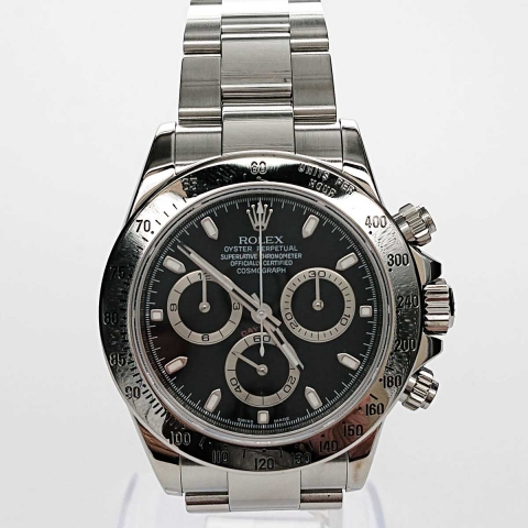 ROLEX COSMOGRAPH DAYTONA コスモグラフ デイトナ ブラック メンズ