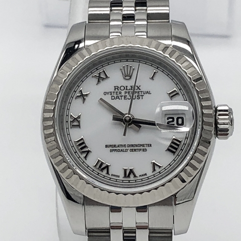 ROLEX DATEJUST　デイトジャスト ホワイト レディース