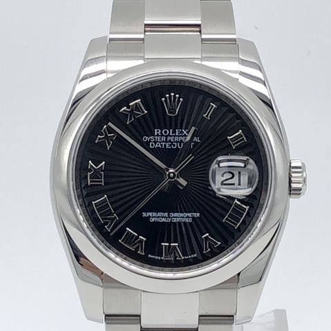 ROLEX DATEJUST　デイトジャスト ブラック メンズ